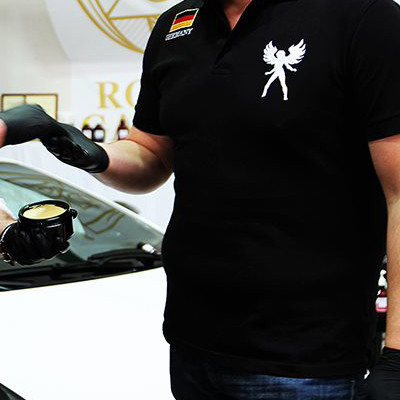 POLISHANGEL® | POLO PREMIUM 5% LYCRA SCHWARZ